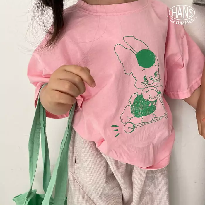 Han's - Korean Children Fashion - #fashionkids - Rabbit Tee - 2