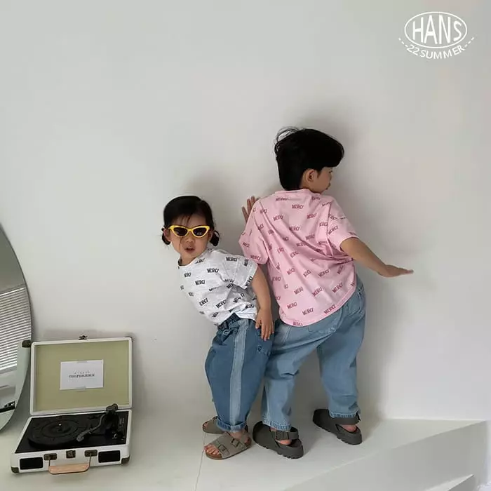 Han's - Korean Children Fashion - #fashionkids - Merci Tee - 6