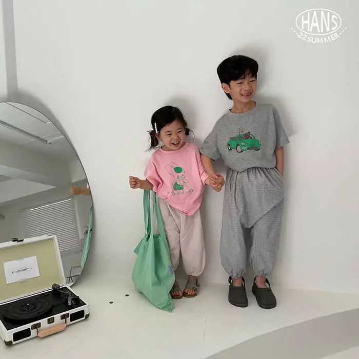 Han's - Korean Children Fashion - #fashionkids - Slit Pants - 4