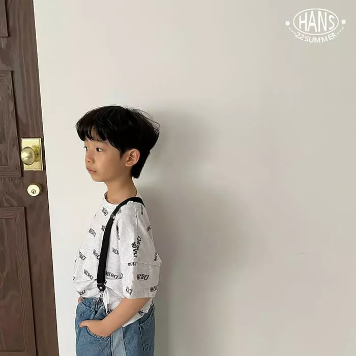 Han's - Korean Children Fashion - #kidzfashiontrend - Merci Tee - 9