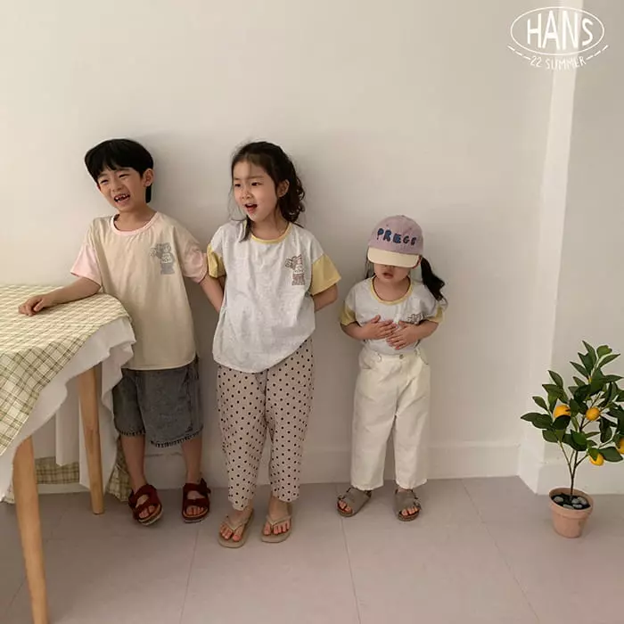 Han's - Korean Children Fashion - #kidzfashiontrend - Bear Tee - 8