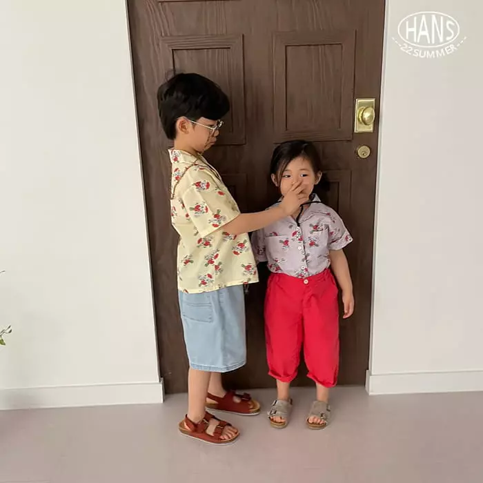 Han's - Korean Children Fashion - #magicofchildhood - Rose Shirt - 5