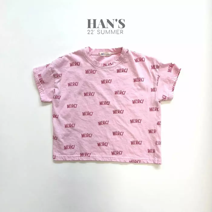 Han's - Korean Children Fashion - #magicofchildhood - Merci Tee - 12