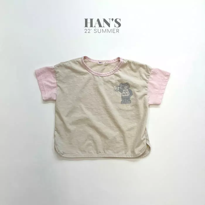 Han's - Korean Children Fashion - #minifashionista - Bear Tee - 12