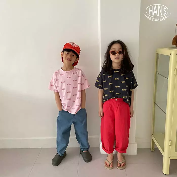 Han's - Korean Children Fashion - #stylishchildhood - Merci Tee