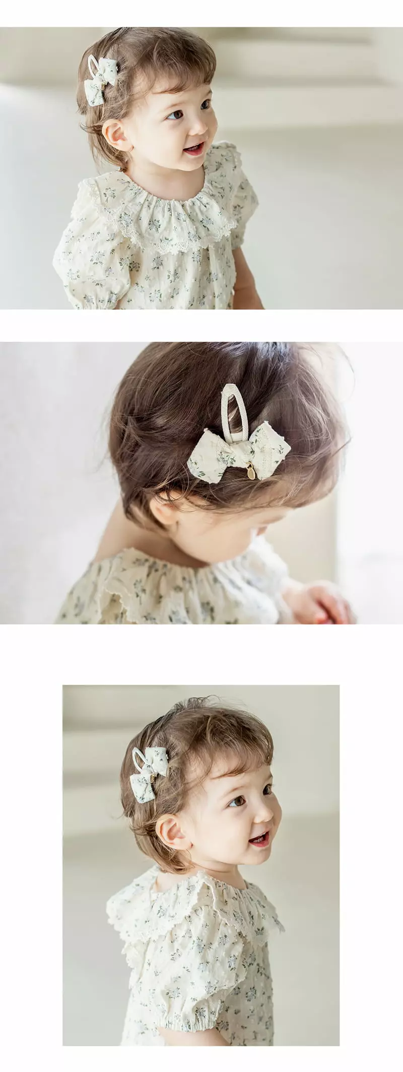 Happy Prince - Korean Baby Fashion - #babyboutique - Floa Baby Hairpin [set of 5] - 3
