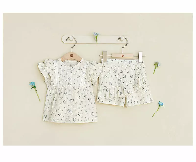 Happy Prince - Korean Baby Fashion - #babyoutfit - Lausanne Baby Top Bottom Set - 5