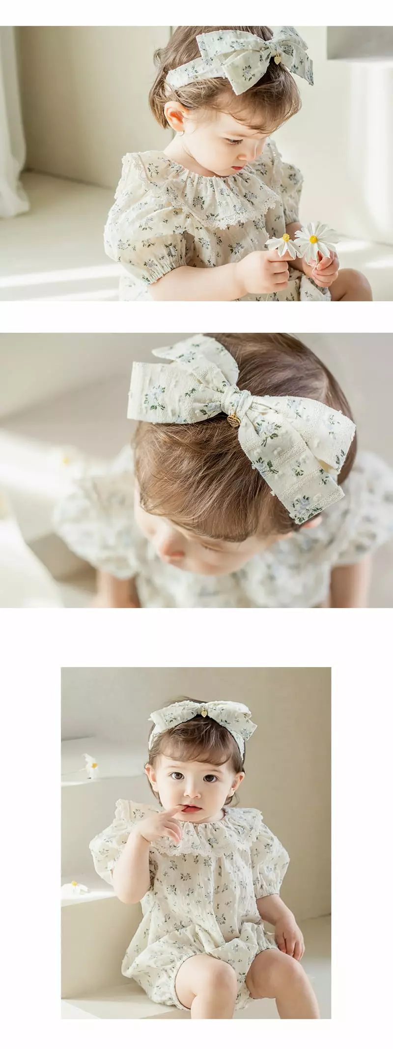 Happy Prince - Korean Baby Fashion - #babyoutfit - Floa Babay Hairband [set of 5] - 3