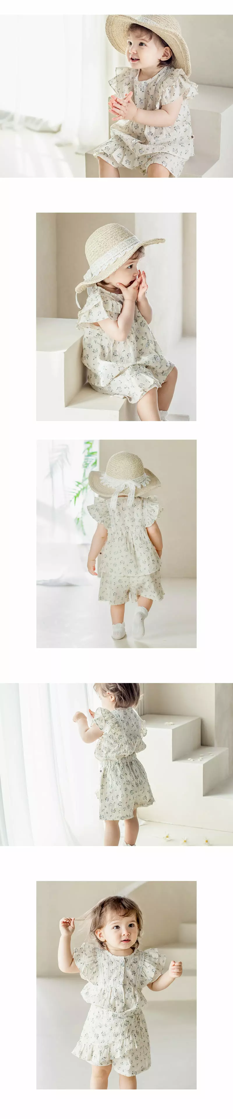 Happy Prince - Korean Baby Fashion - #onlinebabyboutique - Lausanne Baby Top Bottom Set - 7