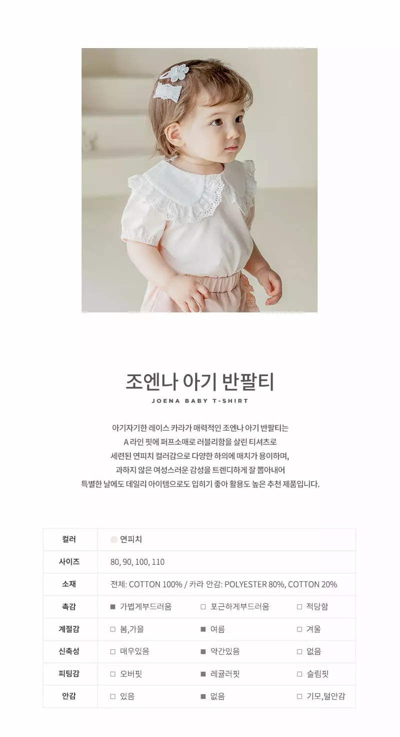 Happy Prince - Korean Baby Fashion - #onlinebabyshop - Joena Baby Short Sleeves Tee - 2