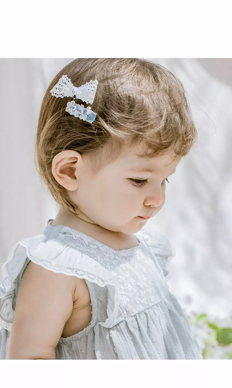 Happy Prince - Korean Baby Fashion - #onlinebabyshop - Hella Baby Hairpin [set of 5]