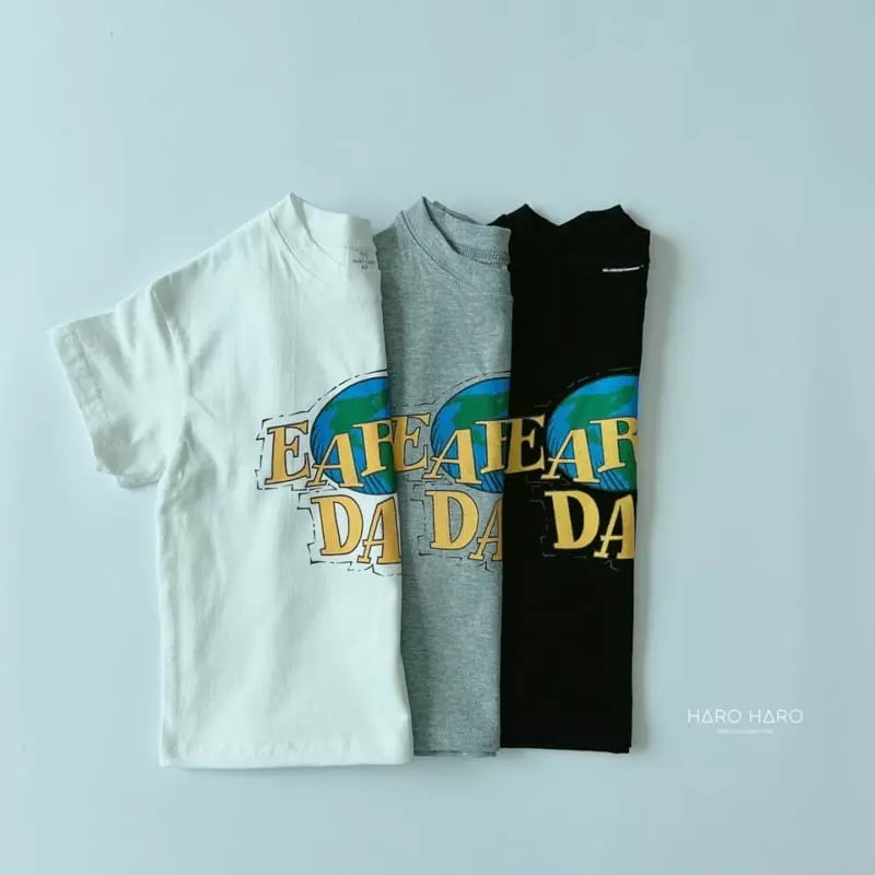 Haro Haro - Korean Children Fashion - #Kfashion4kids - Earth Day Tee
