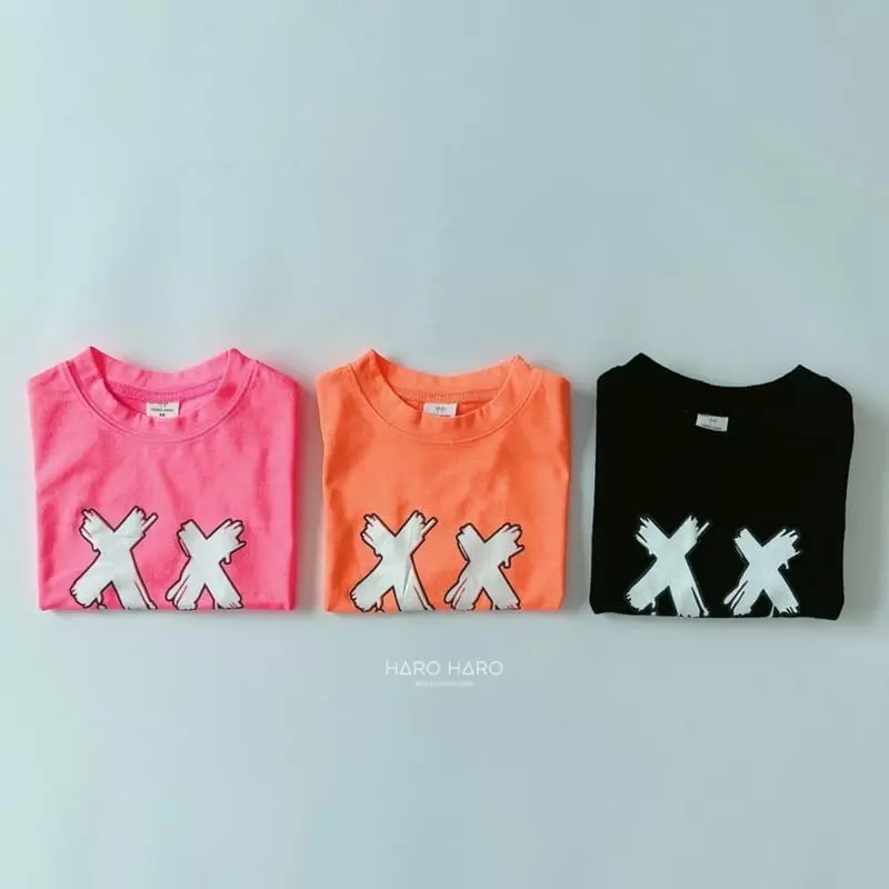 Haro Haro - Korean Children Fashion - #childofig - XX Smile Tee - 7
