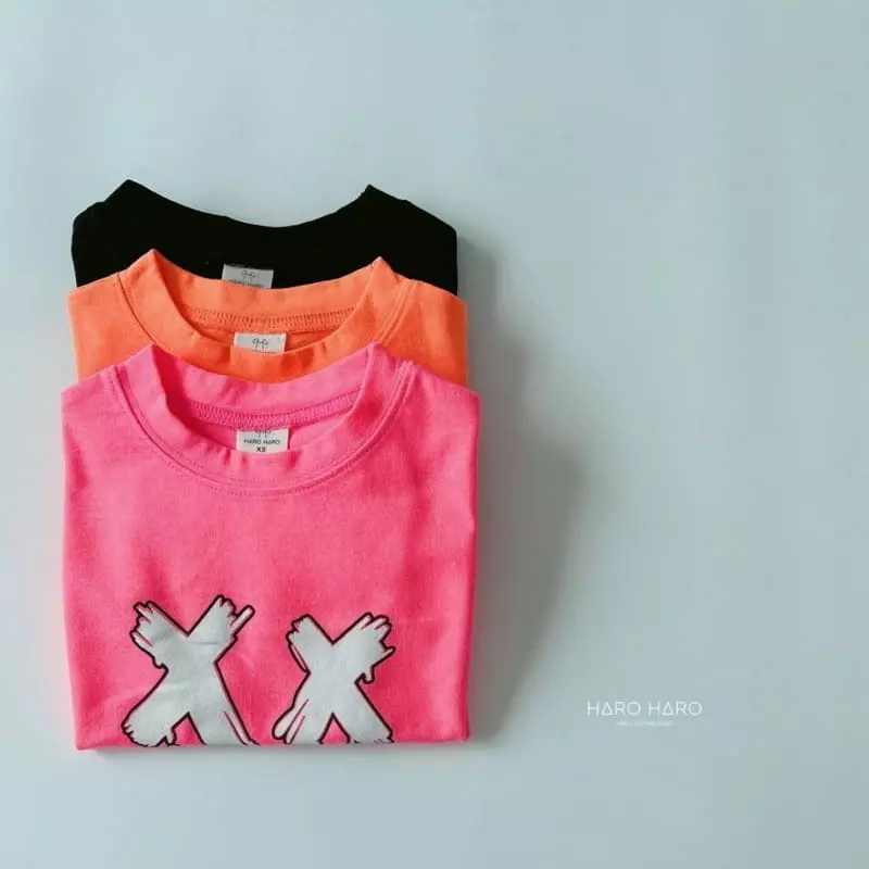 Haro Haro - Korean Children Fashion - #childofig - XX Smile Tee - 8