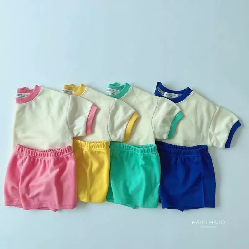 Haro Haro - Korean Children Fashion - #childrensboutique - Urchacha Top Bottom Set - 2