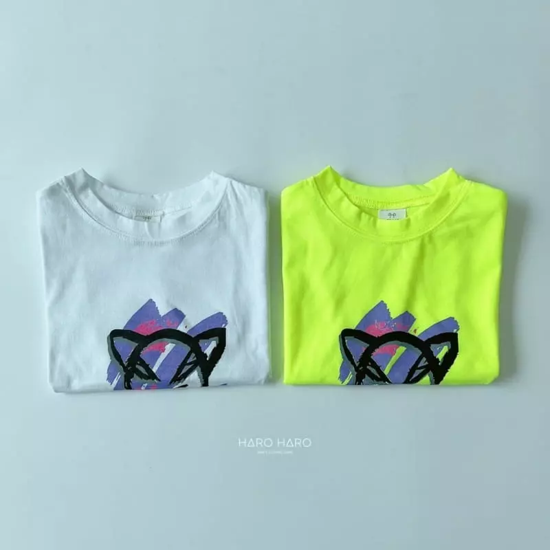 Haro Haro - Korean Children Fashion - #kidsshorts - Kid Devil Tee - 2