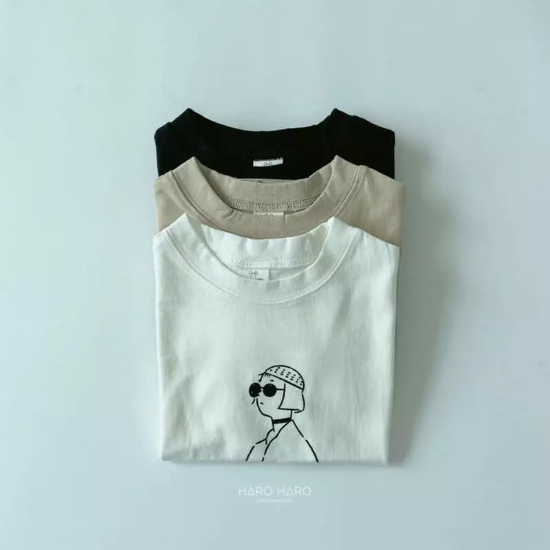 Haro Haro - Korean Children Fashion - #kidsshorts - Matilda Tee - 11