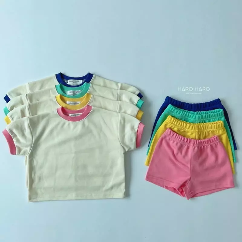 Haro Haro - Korean Children Fashion - #kidsstore - Urchacha Top Bottom Set - 7