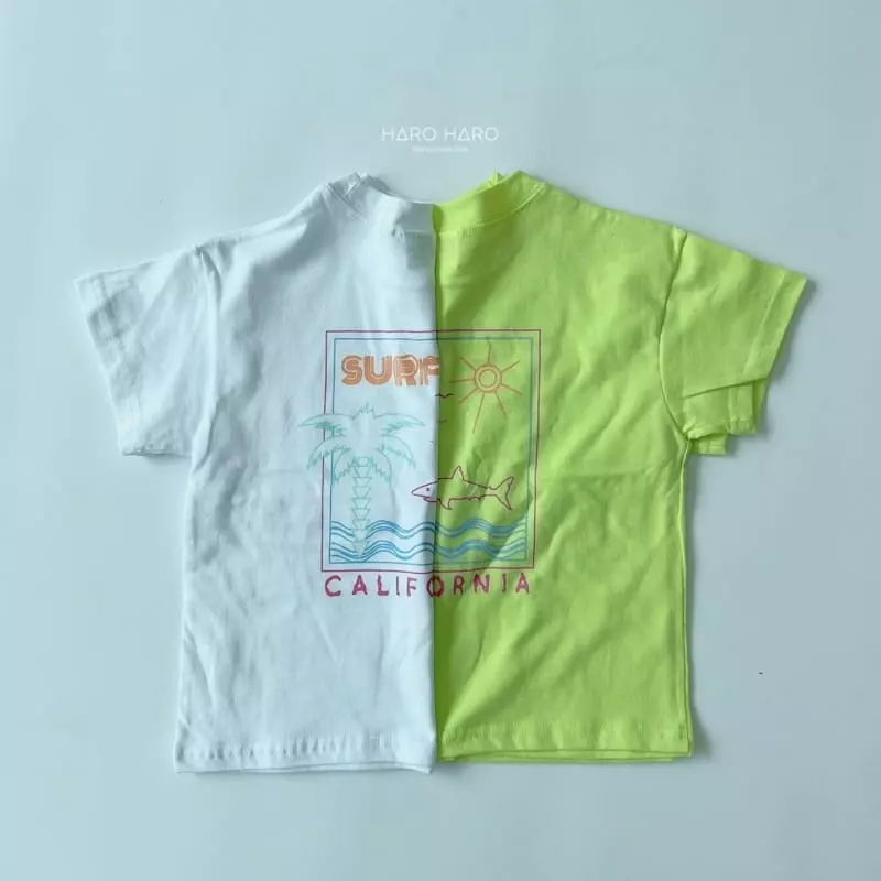 Haro Haro - Korean Children Fashion - #minifashionista - Shark Pocket Tee - 6