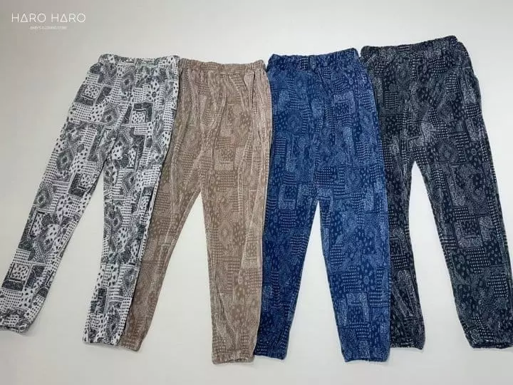 Haro Haro - Korean Women Fashion - #momslook - Bear Jogger Pants - 7