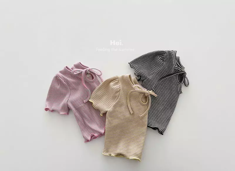 Hei - Korean Children Fashion - #Kfashion4kids - Petit Ribbon Tee - 10