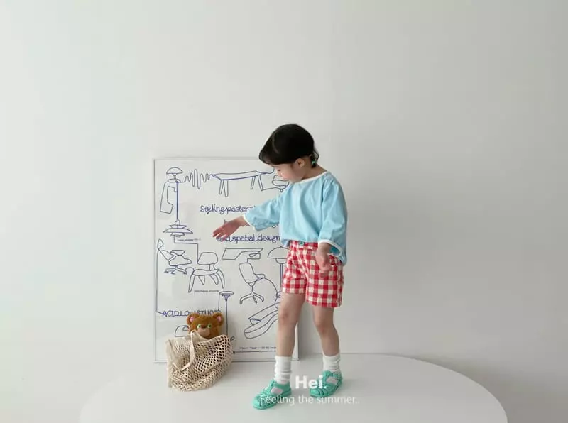 Hei - Korean Children Fashion - #childofig - Color Piping Tee - 5