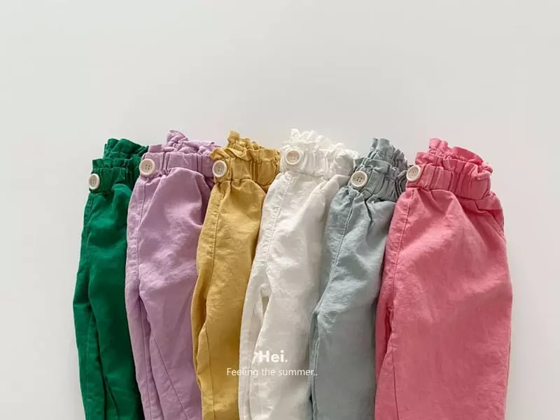 Hei - Korean Children Fashion - #childofig - Linen Hoodle Pants - 12