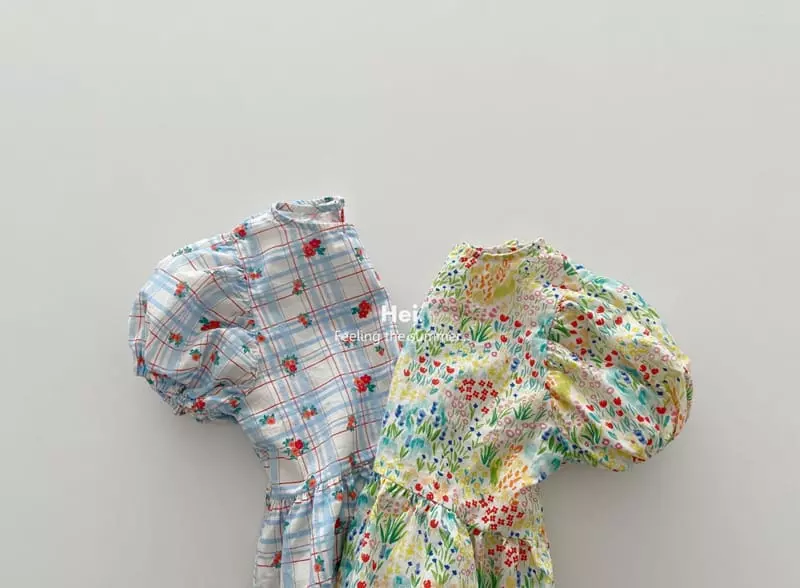 Hei - Korean Children Fashion - #childofig - Flower Blouse - 6