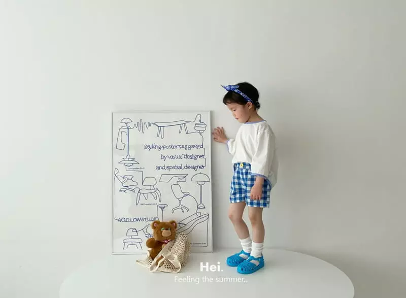 Hei - Korean Children Fashion - #childrensboutique - Color Piping Tee - 6