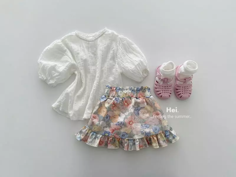 Hei - Korean Children Fashion - #childrensboutique - White Blouse - 6