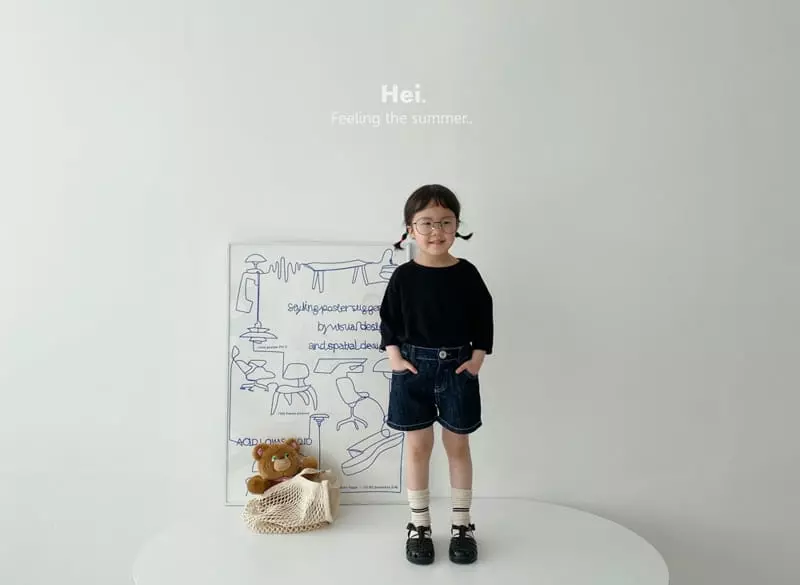 Hei - Korean Children Fashion - #discoveringself - Summer Capri Tee - 7