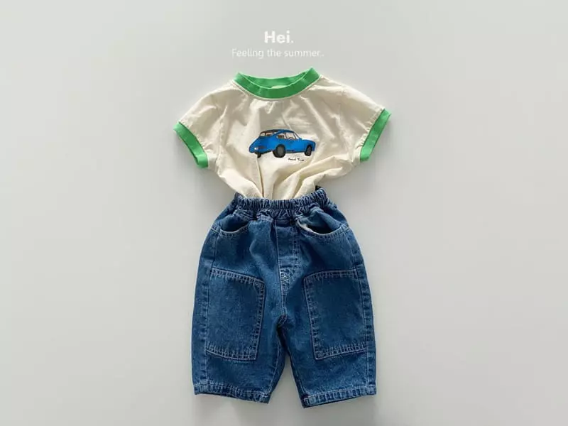 Hei - Korean Children Fashion - #magicofchildhood - Patch Jeans - 8