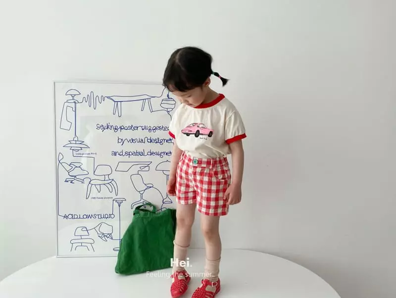 Hei - Korean Children Fashion - #littlefashionista - Car Tee - 4