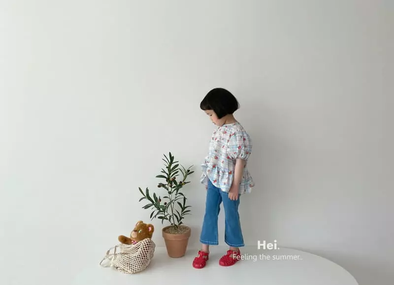 Hei - Korean Children Fashion - #magicofchildhood - Flower Blouse - 2