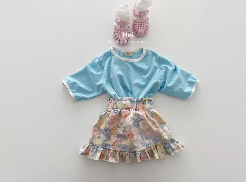 Hei - Korean Children Fashion - #prettylittlegirls - Charlie Top Bottom Set - 3