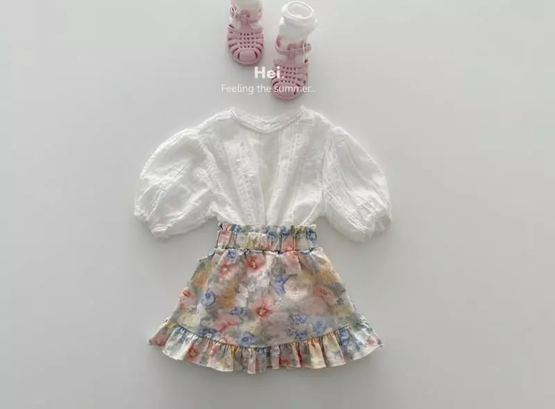 Hei - Korean Children Fashion - #prettylittlegirls - Charlie Top Bottom Set - 4
