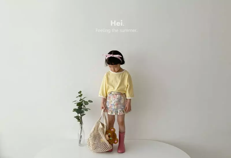Hei - Korean Children Fashion - #todddlerfashion - Color Piping Tee - 2