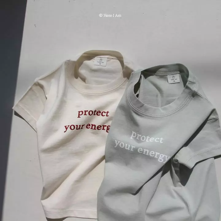 Here I Am - Korean Children Fashion - #Kfashion4kids - Energy Tee