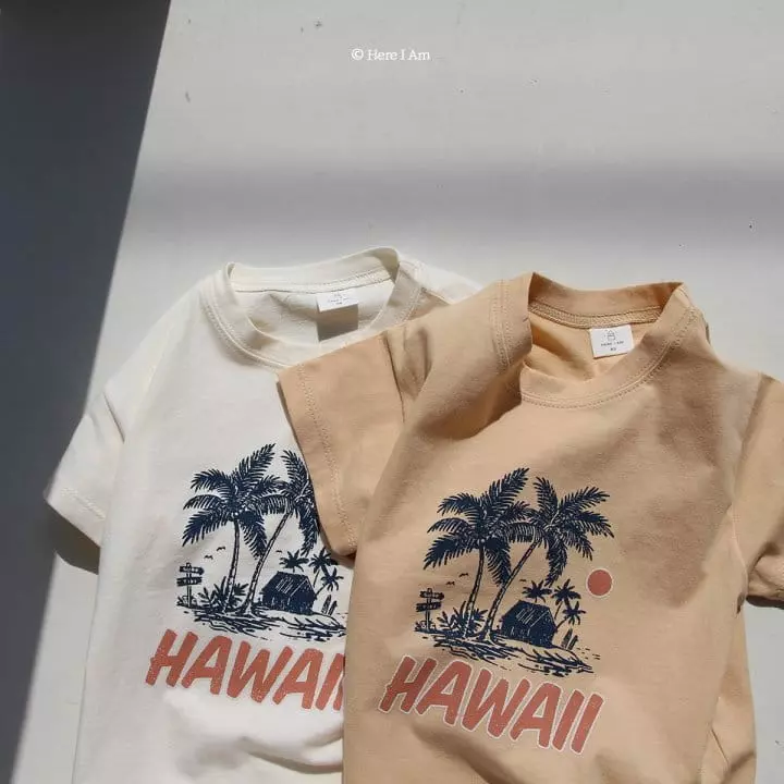 Here I Am - Korean Children Fashion - #childofig - Hawaii Tee - 3