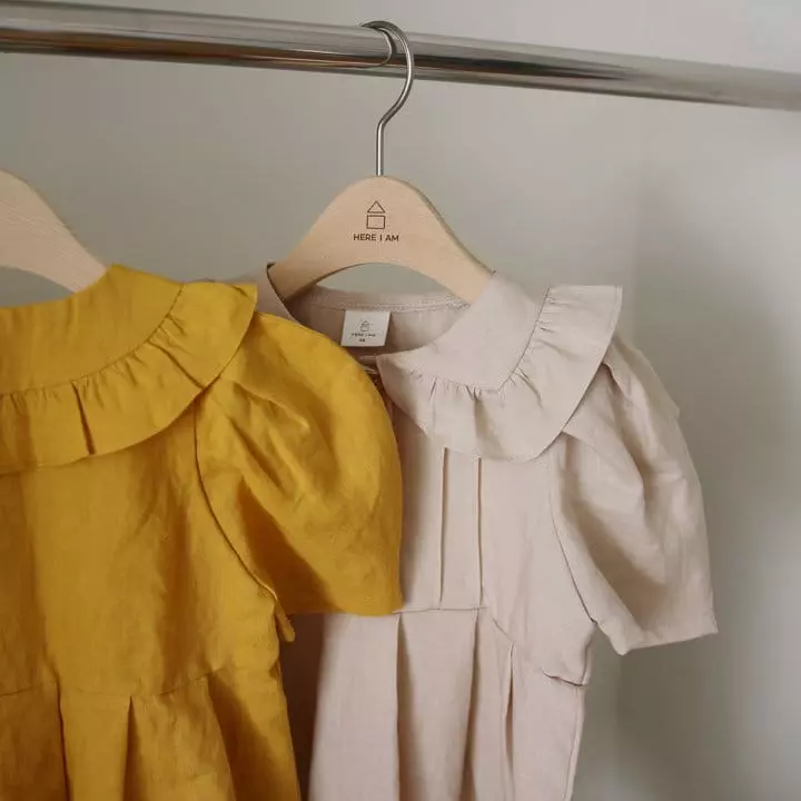 Here I Am - Korean Children Fashion - #designkidswear - Jennis Linen One-piece - 2