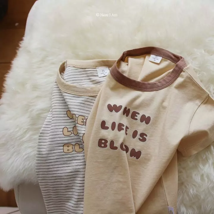 Here I Am - Korean Children Fashion - #discoveringself - Volum Tee - 8