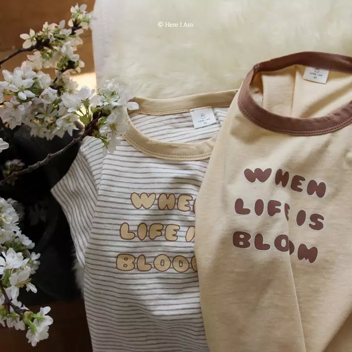 Here I Am - Korean Children Fashion - #fashionkids - Volum Tee - 9