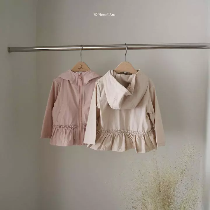 Here I Am - Korean Children Fashion - #fashionkids - Rose Shirring Anorak Jumper - 2
