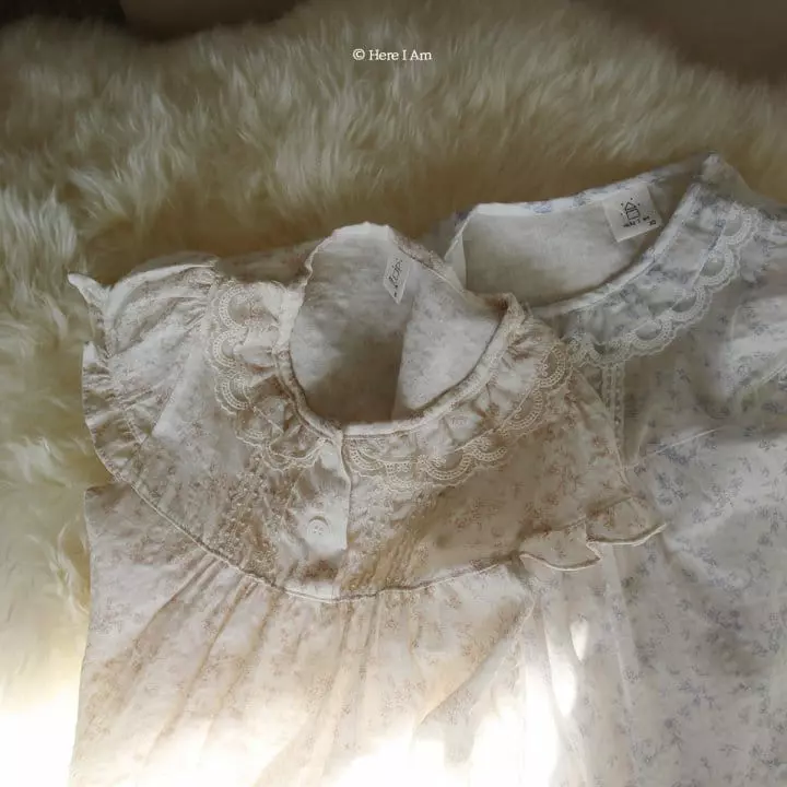 Here I Am - Korean Children Fashion - #fashionkids - Lijou Homewear One-piece