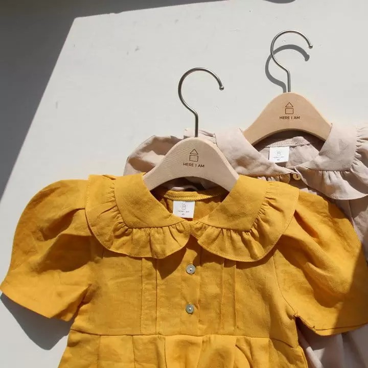 Here I Am - Korean Children Fashion - #kidzfashiontrend - Jennis Linen One-piece - 7