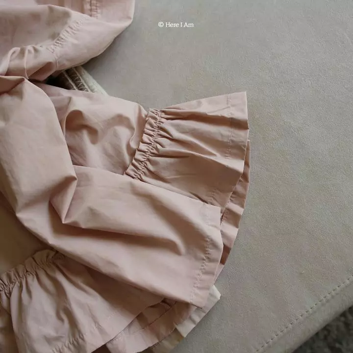 Here I Am - Korean Children Fashion - #kidzfashiontrend - Rose Shirring Anorak Jumper - 5