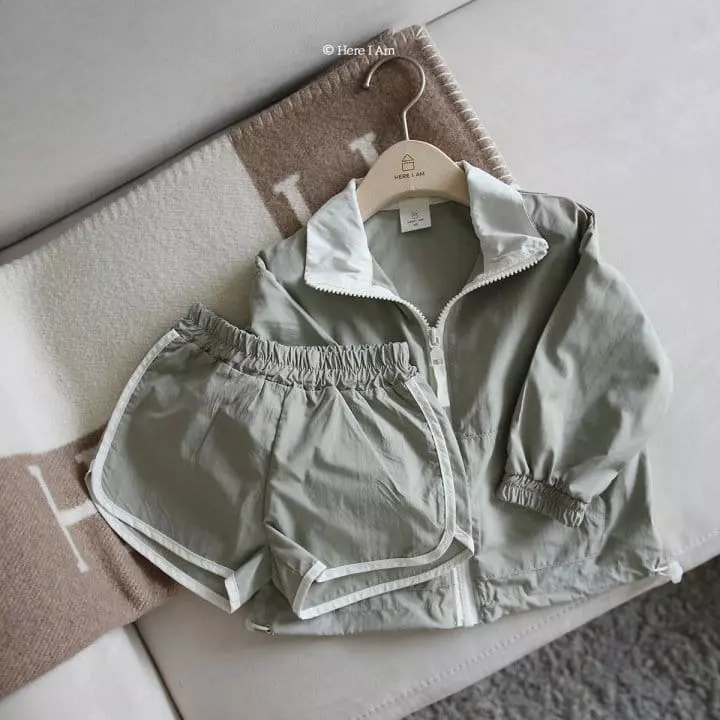 Here I Am - Korean Children Fashion - #kidzfashiontrend - Fairy Anorak Top Bottom Set - 6