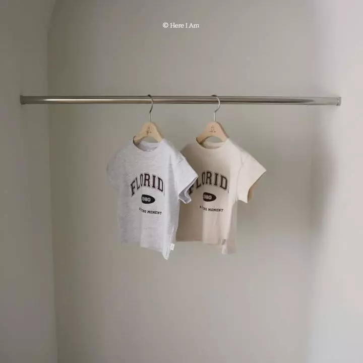 Here I Am - Korean Children Fashion - #littlefashionista - Florida Tee