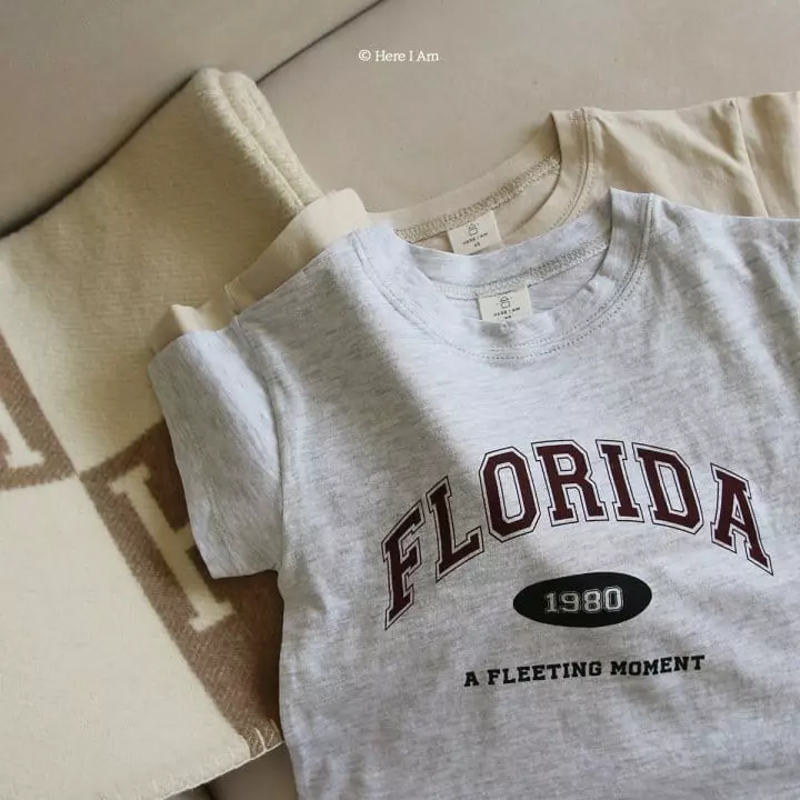 Here I Am - Korean Children Fashion - #magicofchildhood - Florida Tee - 2
