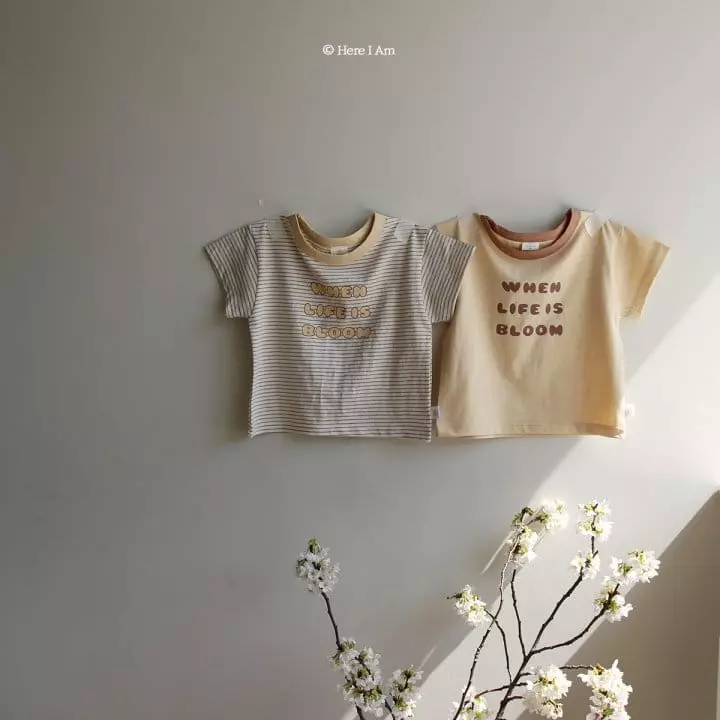 Here I Am - Korean Children Fashion - #magicofchildhood - Volum Tee
